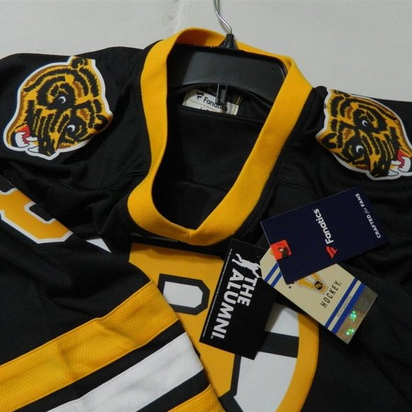 $180 MEDIUM Fanatics Cam Neely BOSTON BRUINS Vintage Hockey Throwback Jersey M - Picture 6 of 8